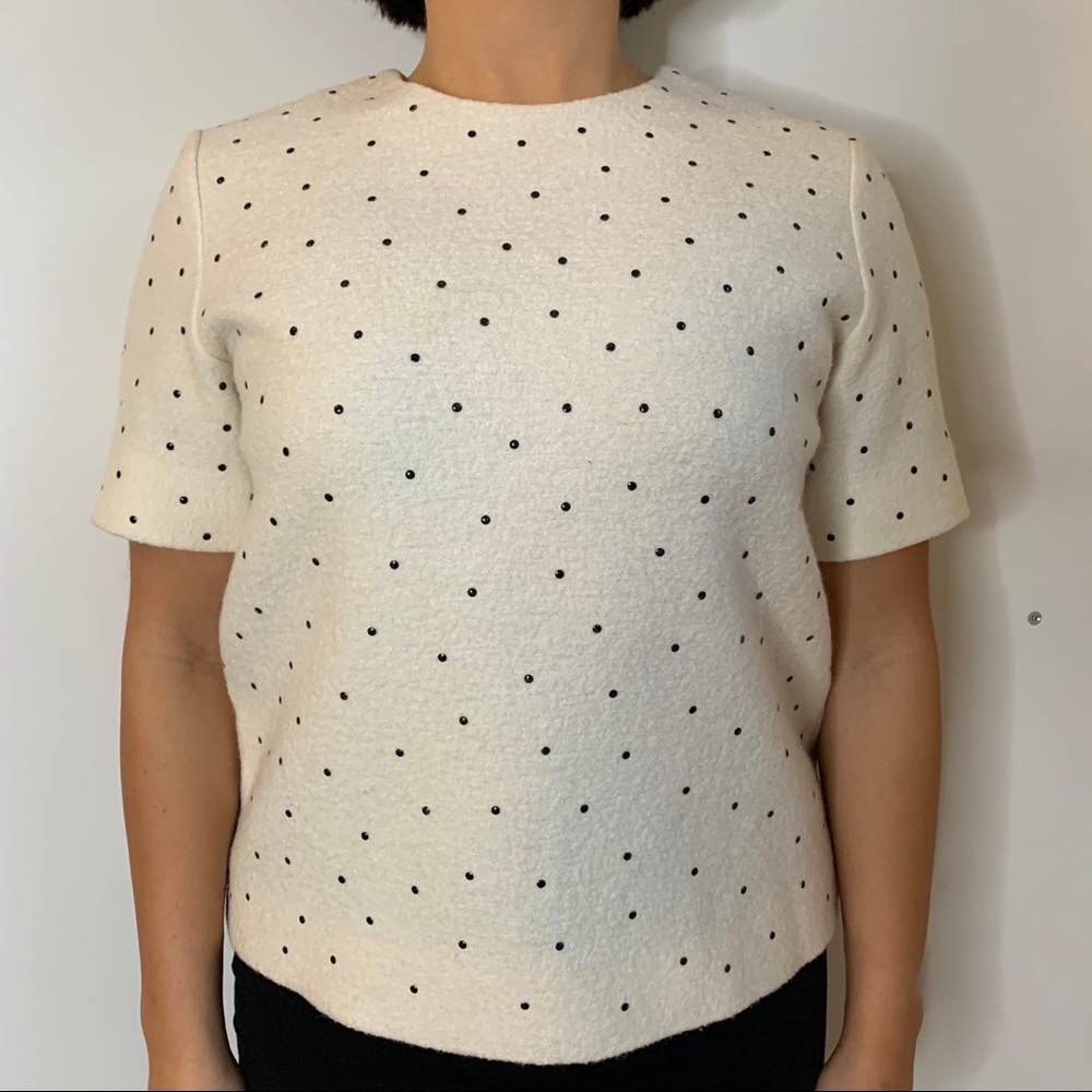 COS wool blouse